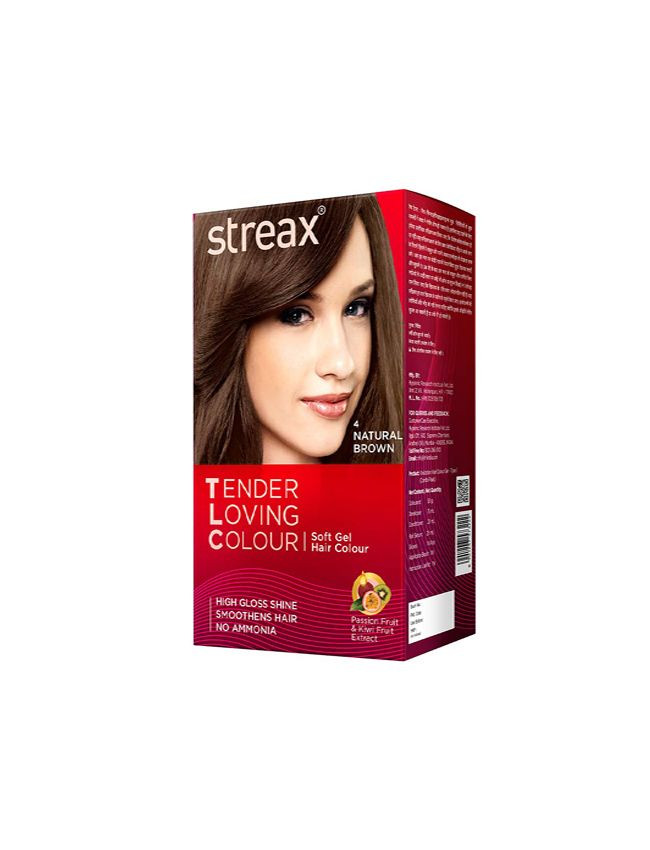 Streax Natural Brown (4) - largest and best online shop in Bhutan
