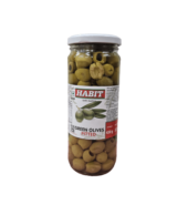 Habit Green Olives Pitted 430g (8/11)