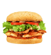 Chicken Burger With Fries (DFC)
